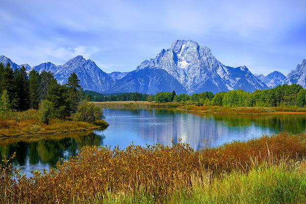 Oxbow Bend On The Snake River