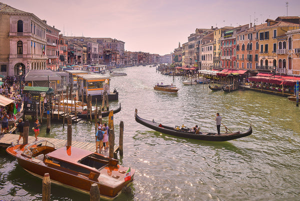 Photo of the Grand Canal, Venice, Italy
